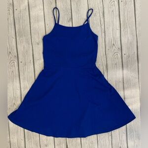 The Children's Place Blue Spaghetti Strap A-Line Sundress